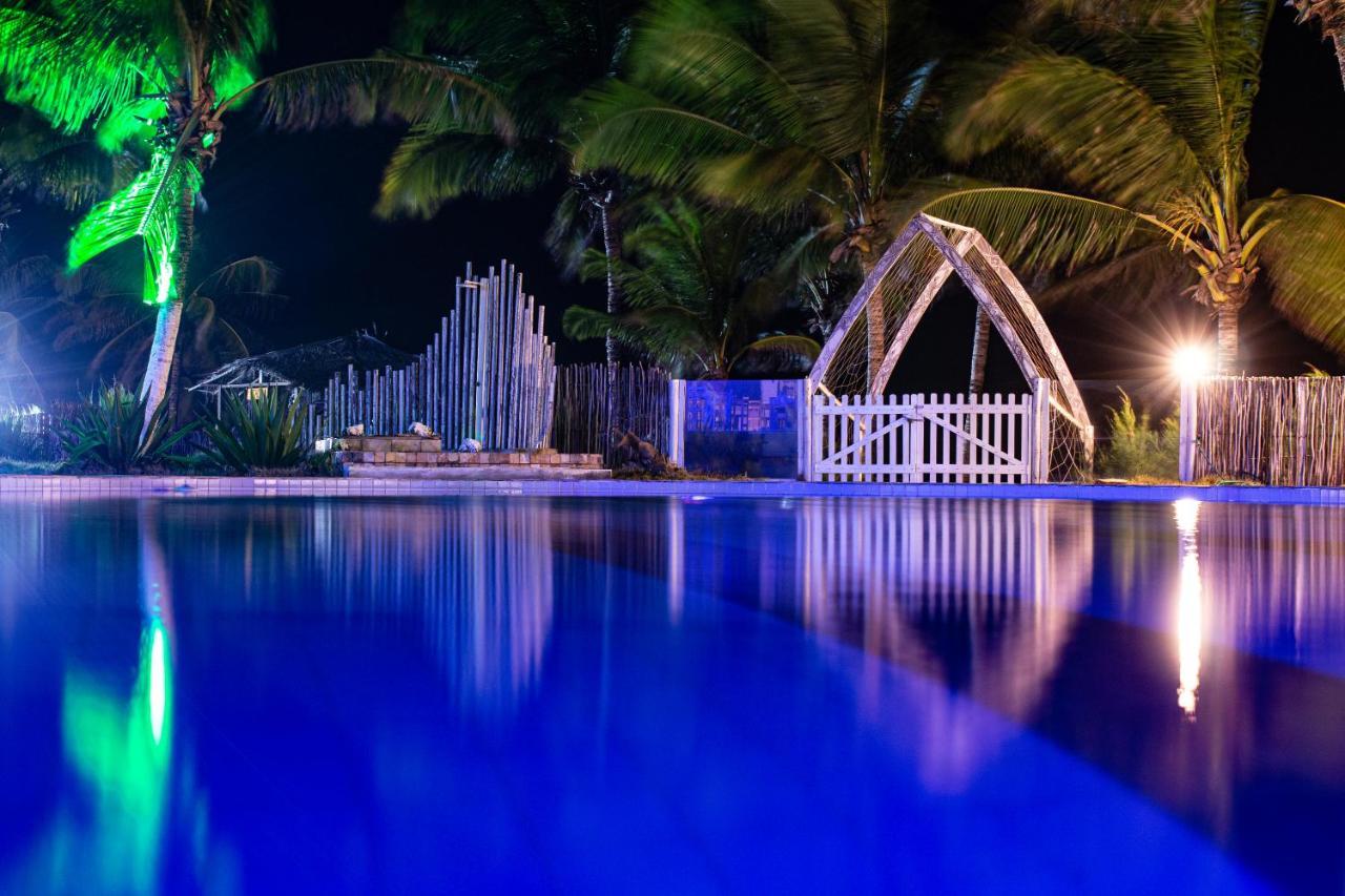 Paradise Chales Beira Mar Barra do Cunhau Ngoại thất bức ảnh