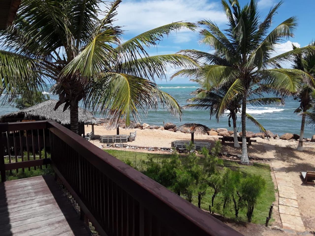 Paradise Chales Beira Mar Barra do Cunhau Ngoại thất bức ảnh